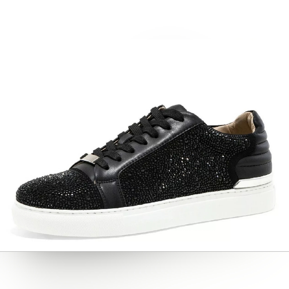 Men's J75 by Jump Black Sparta-Low Fashion Sneakers